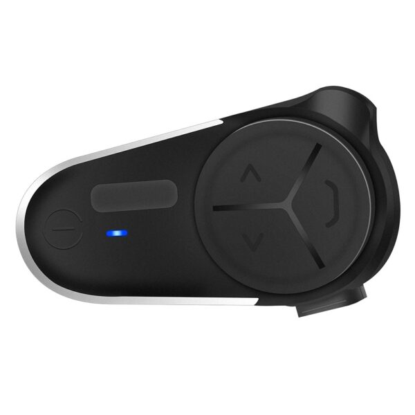 Intercom Bluetooth BT-S5 pour Moto - Portée 3000m pour 10 Motards, Audio Multifonction avec Réduction de Bruit