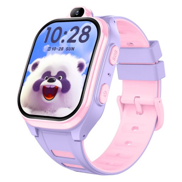 Montre Intelligente D19 2,0 Pouces pour Enfants 4G Appel SOS 2 Go RAM 16 Go ROM Traceur GPS