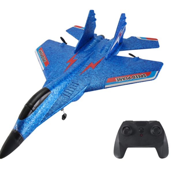 Avion télécommandé HW29 en mousse EPP, à lancer à la main, avec lumières LED, anti-chute, modèle réduit d'avion