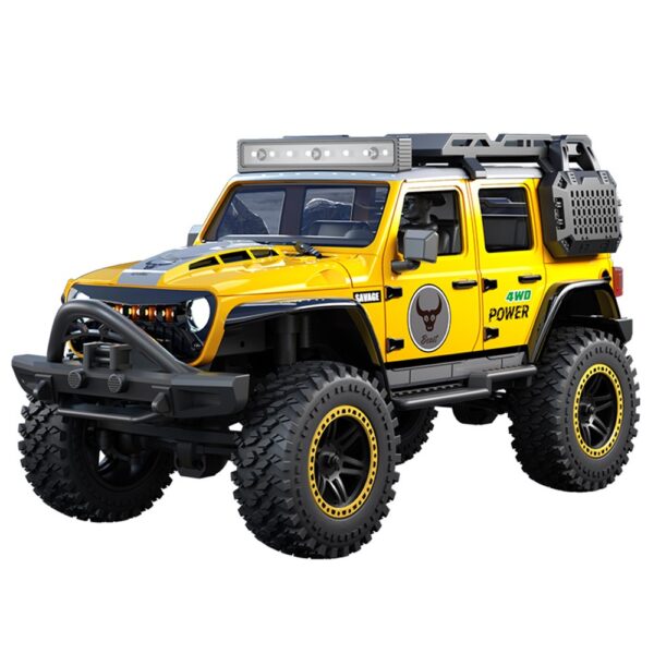 Voiture télécommandée 4x4 haute vitesse à moteur brushless 1:20, avec éclairage LED