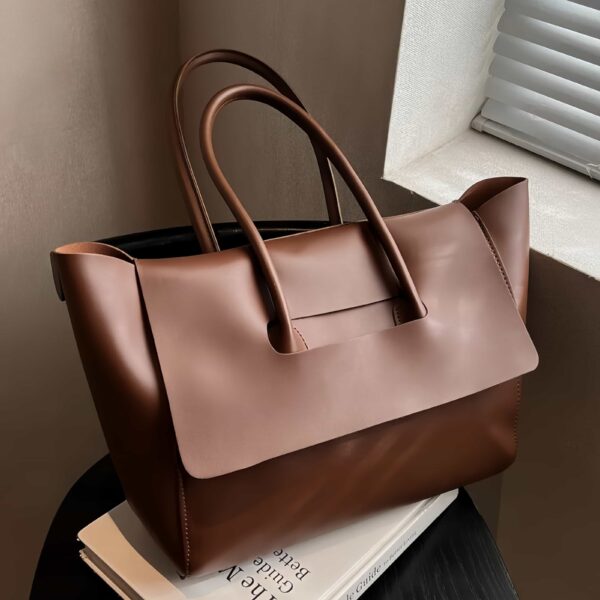 Sac fourre-tout de luxe en Cuir/PU personnalisable
